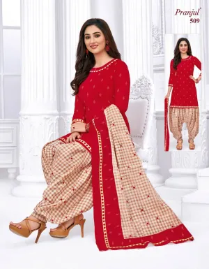 Elegant Pranjul Patiala Kurti Set - 100% Cotton - Must-have Collections