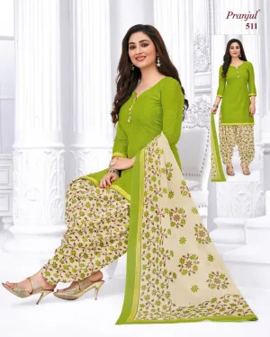Elegant Pranjul Patiala Kurti Set - 100% Cotton - Must-have Collections
