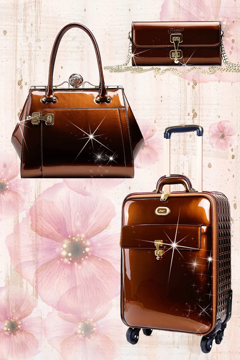 Euro Moda 3PC Set | Light Weight Luggage [KBL -3pcs/Set]