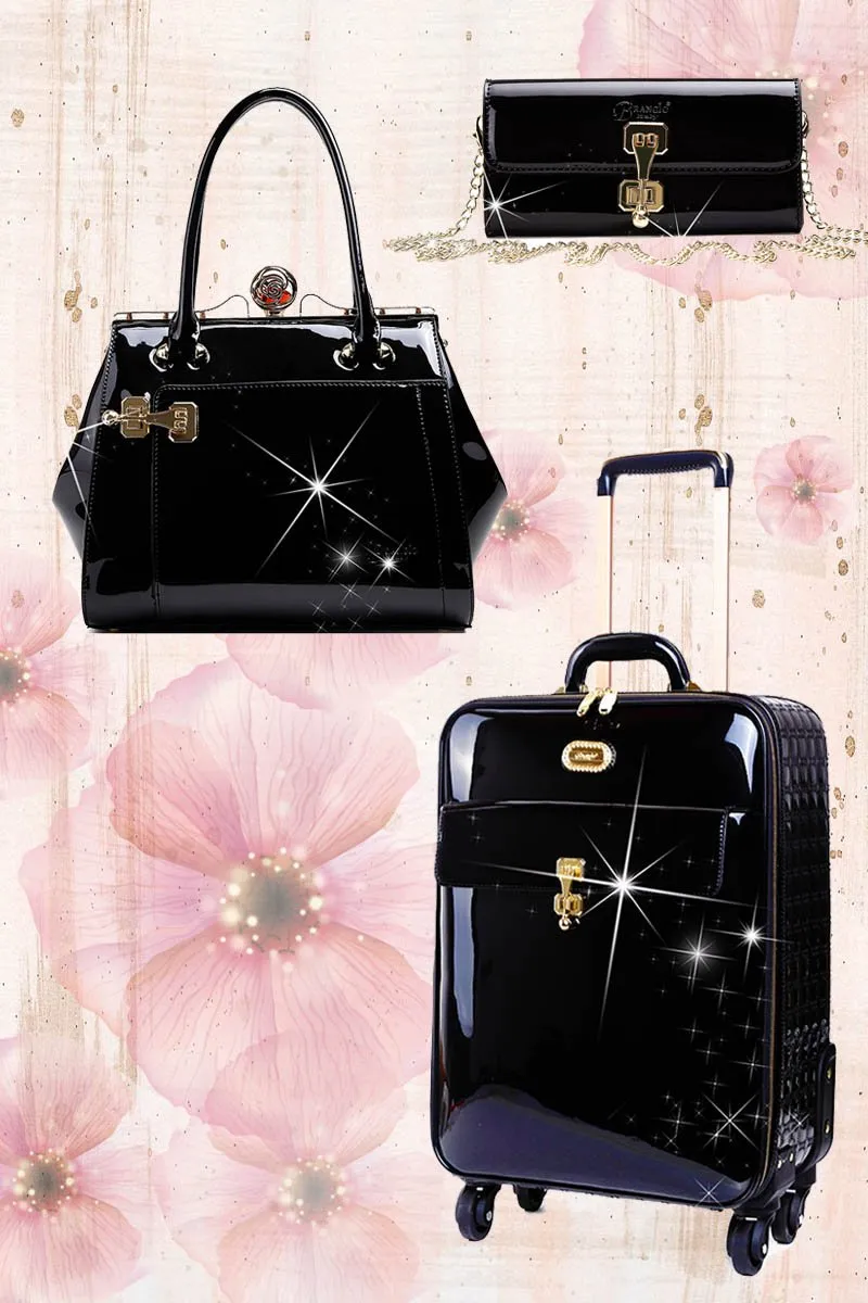Euro Moda 3PC Set | Light Weight Luggage [KBL -3pcs/Set]