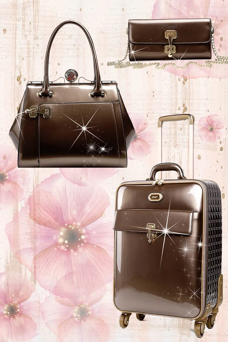 Euro Moda 3PC Set | Light Weight Luggage [KBL -3pcs/Set]