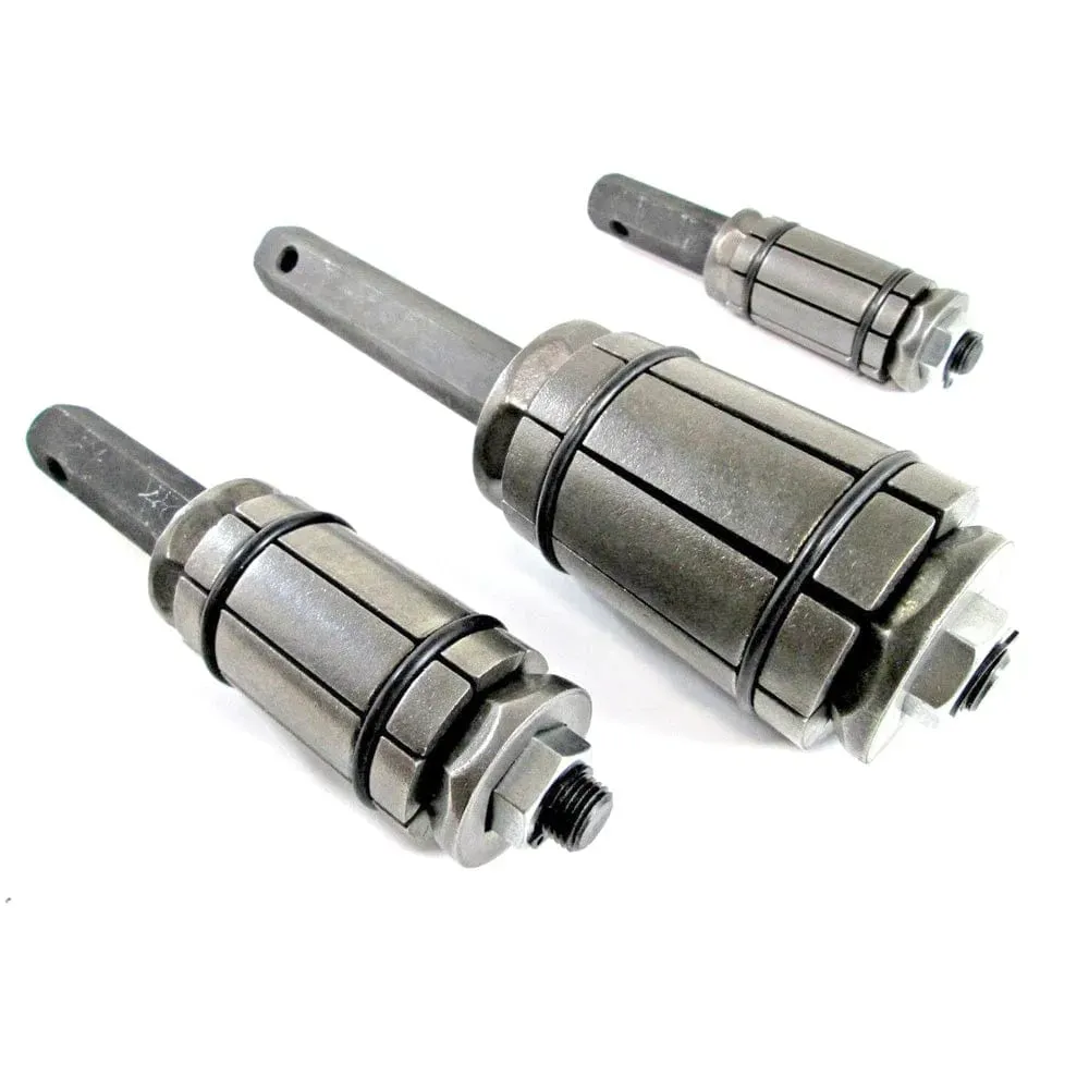 Exhaust Tail Pipe Expander Set Tailpipe Muffler 3pc 29mm-89mm Car Motorcycle