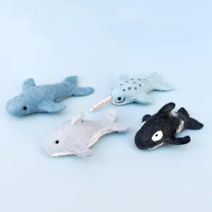 Felt Ocean Marine Mammals - Set of 4