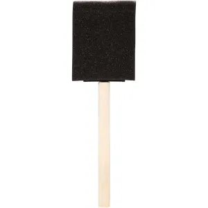 Foam Brushes For Painting With Wooden Handle 50 mm x 10