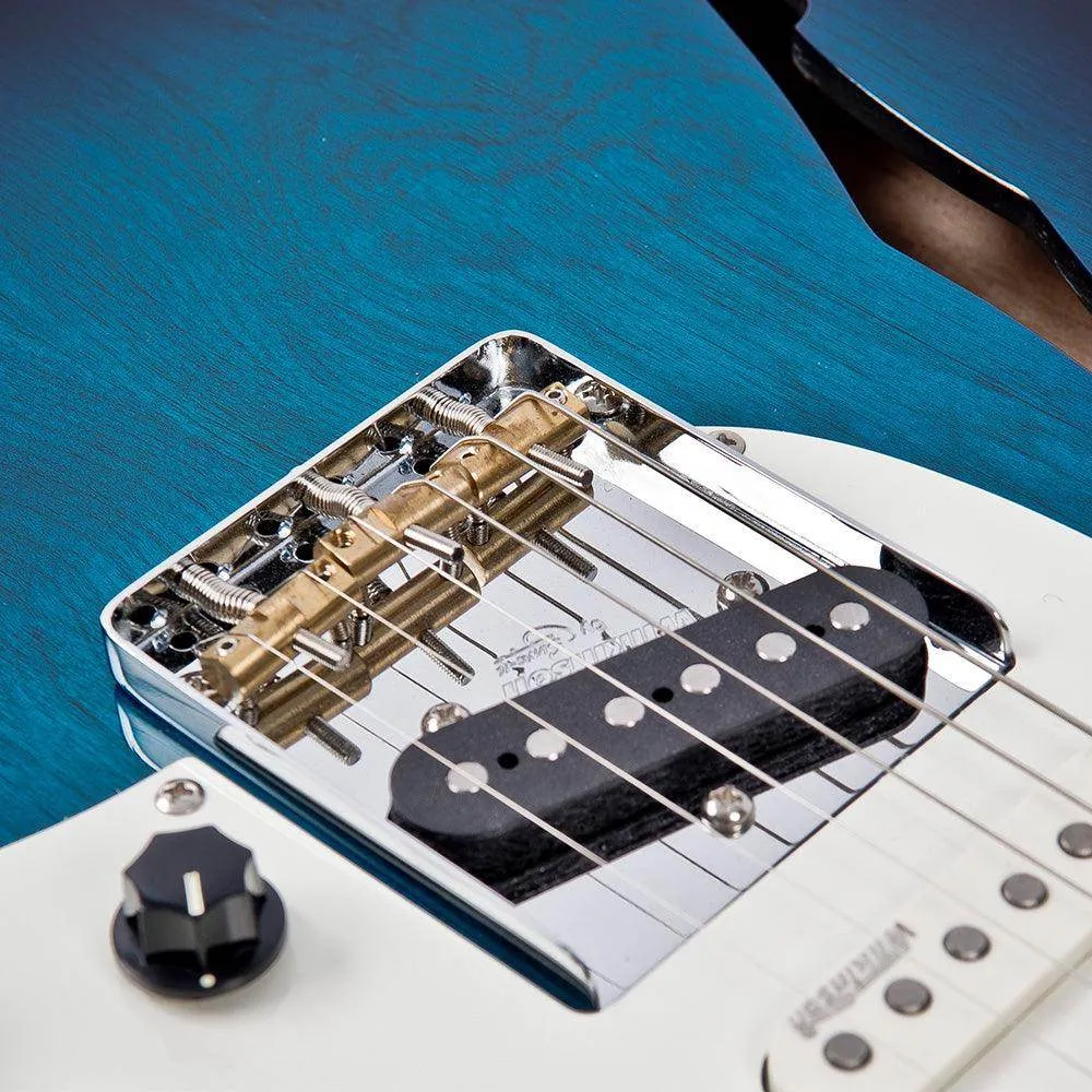 Fret-King Country Squire Semitone Special ~ Blue Burst