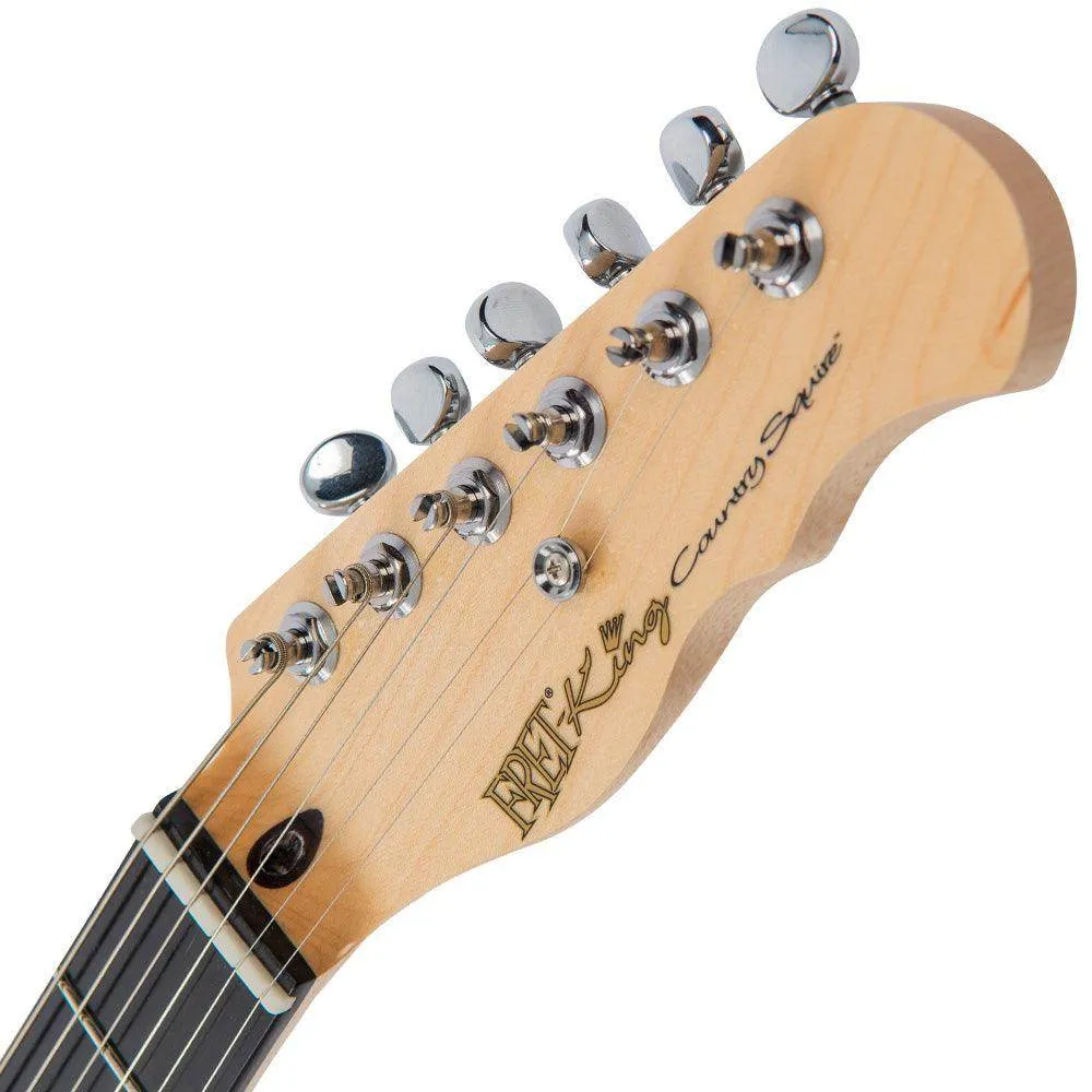 Fret-King Country Squire Semitone Special ~ Blue Burst