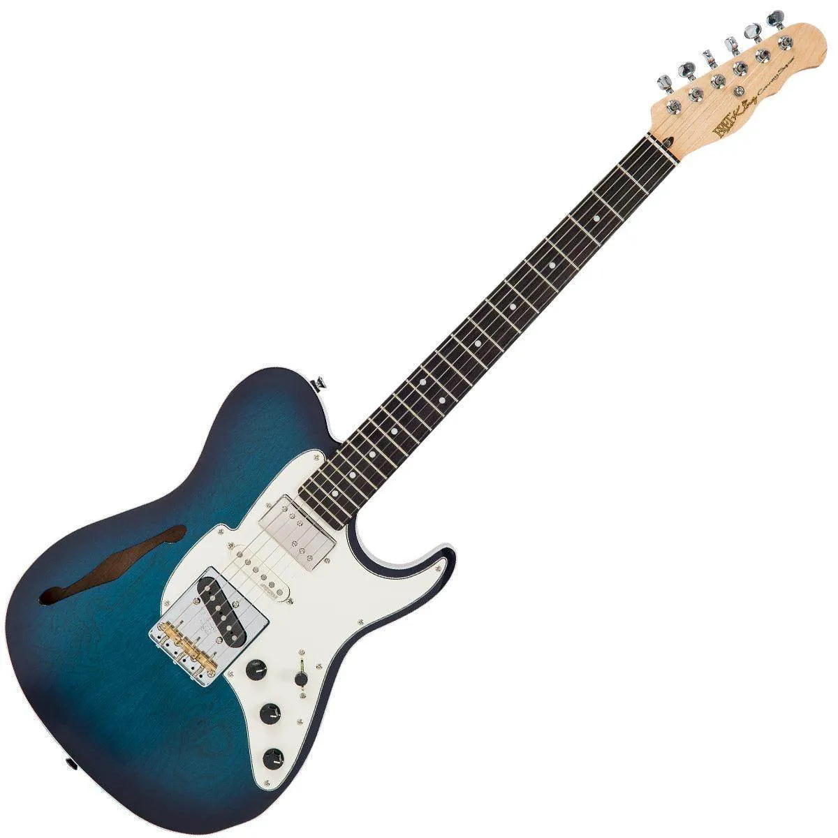 Fret-King Country Squire Semitone Special ~ Blue Burst