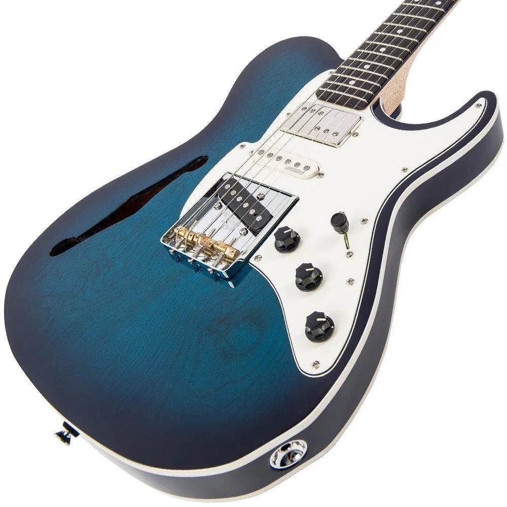 Fret-King Country Squire Semitone Special ~ Blue Burst