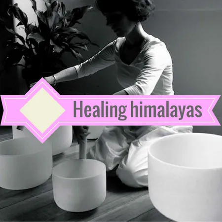 Frosted Crystal Singing Bowl Chakra Set - Medium Nesting Set