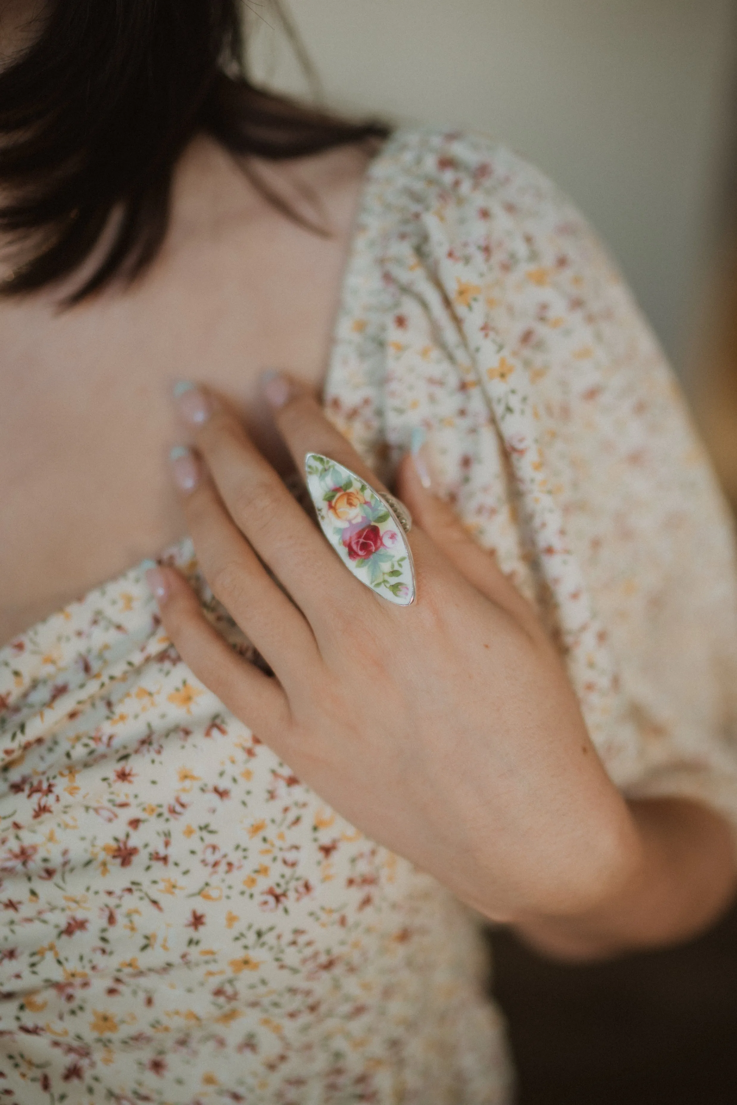 Gardenia Flower Ring