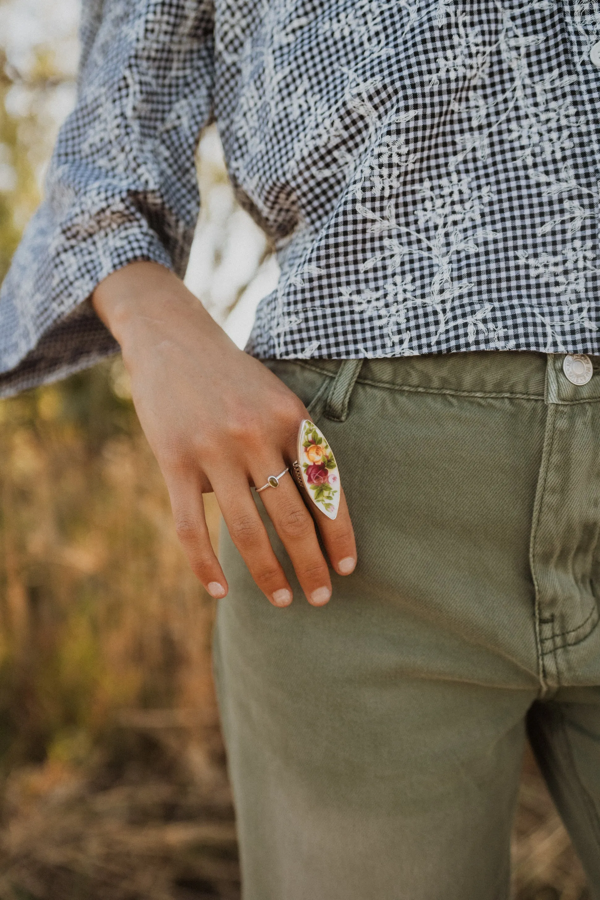 Gardenia Flower Ring