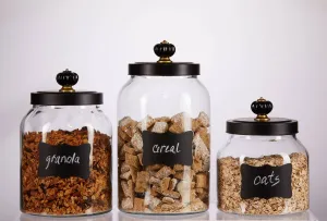 Glass Canister Set