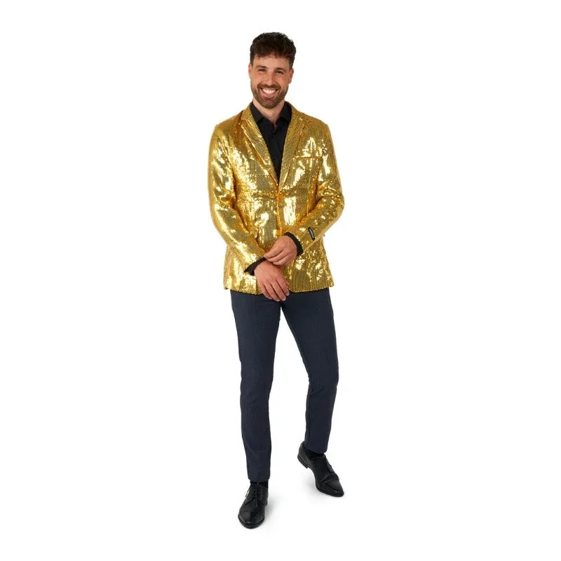 Gold Sequins Suitmeister Mens Blazer