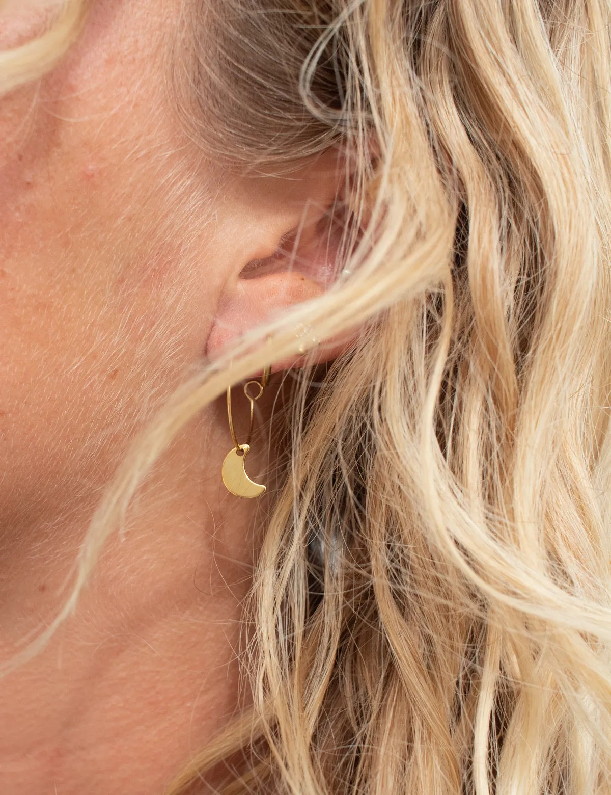 GOLDEN MOON EARRINGS