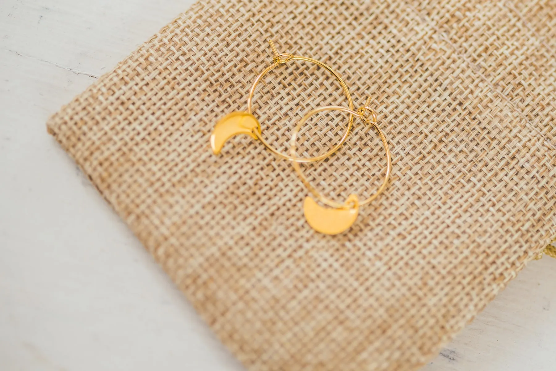 GOLDEN MOON EARRINGS