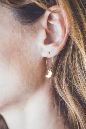 GOLDEN MOON EARRINGS