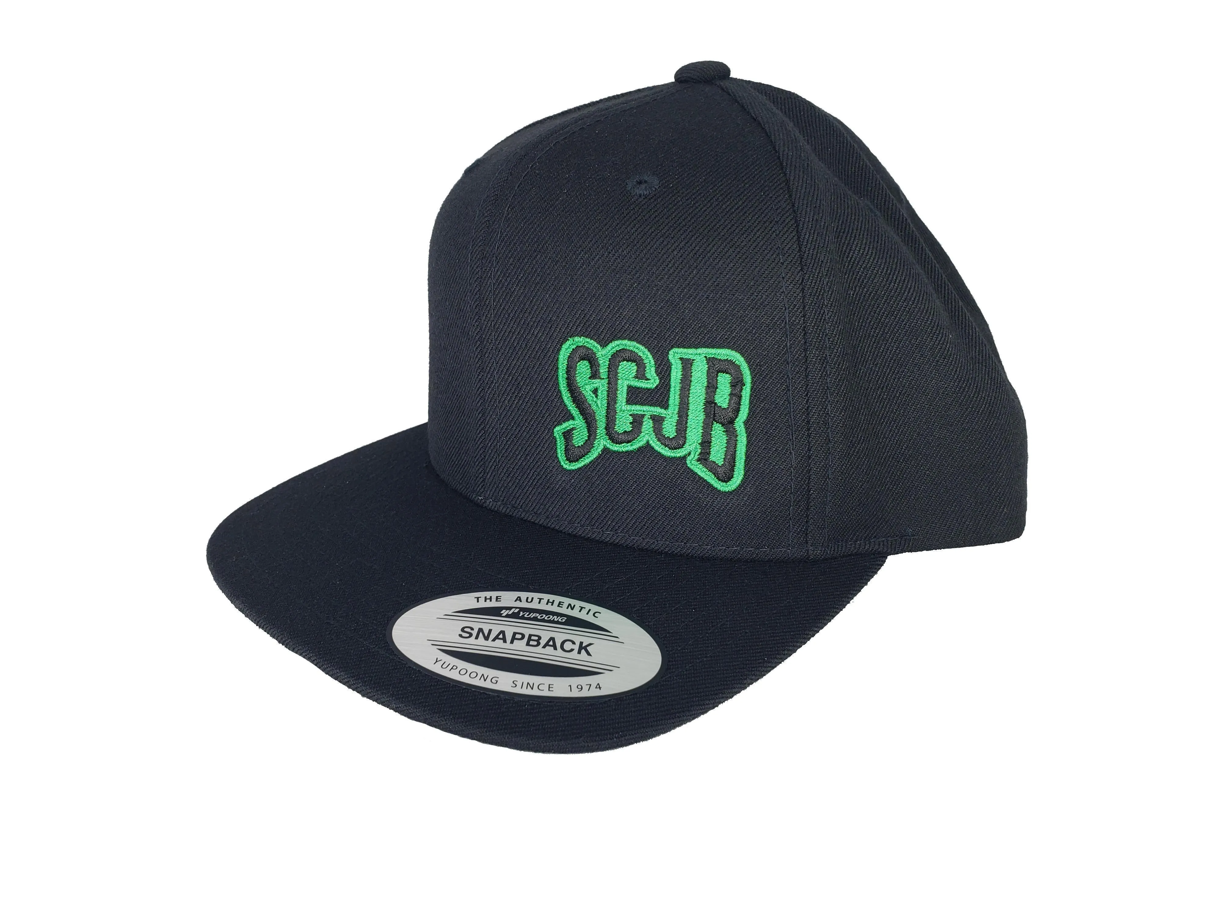 Green & Black SCJB Logo Hat (Various Styles)