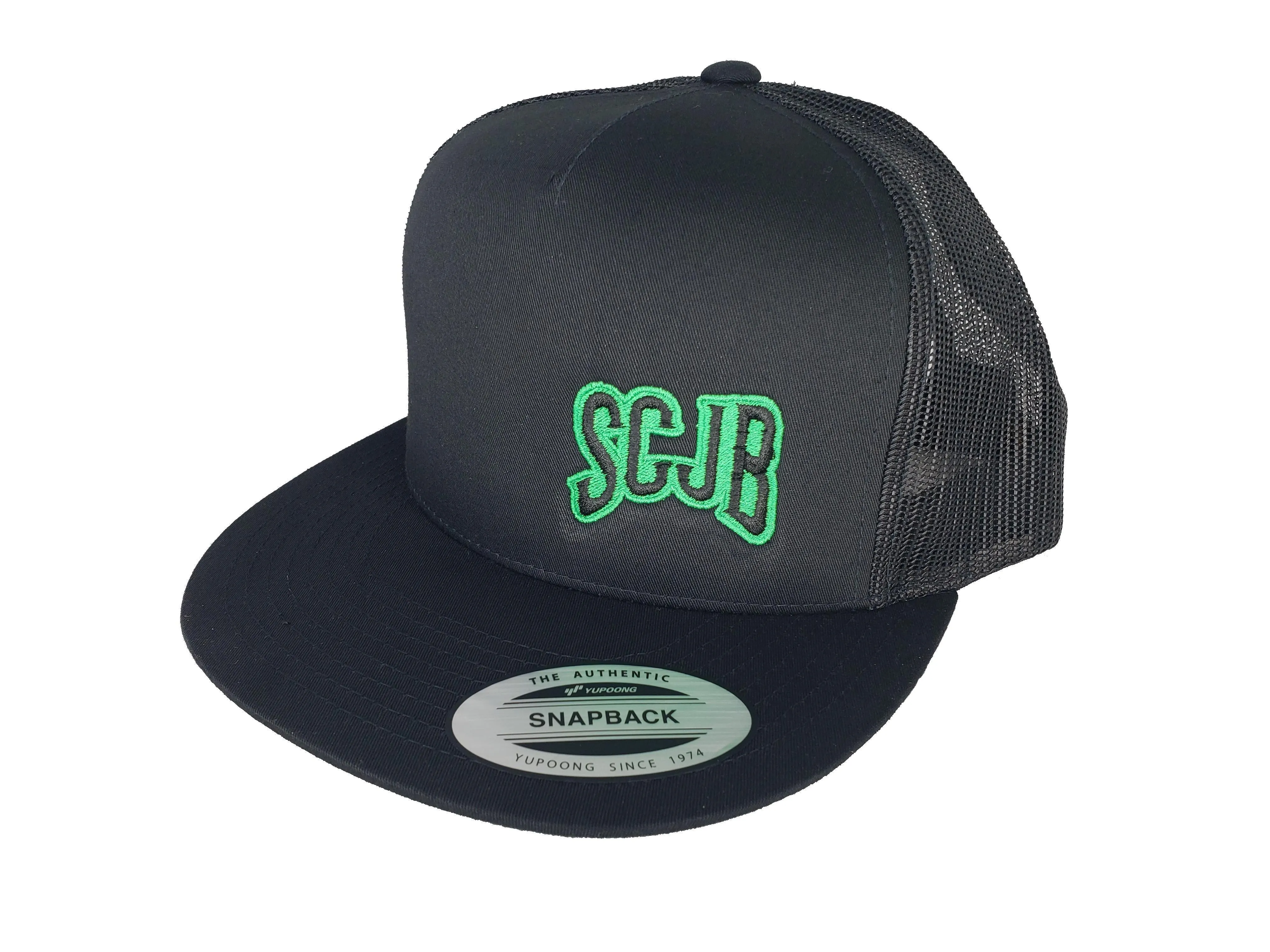 Green & Black SCJB Logo Hat (Various Styles)