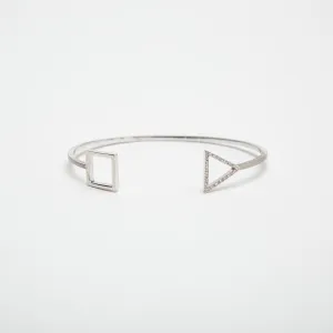 HADAR NORNBERG | SQUARE & TRIANGLE DIAMOND BRACELET