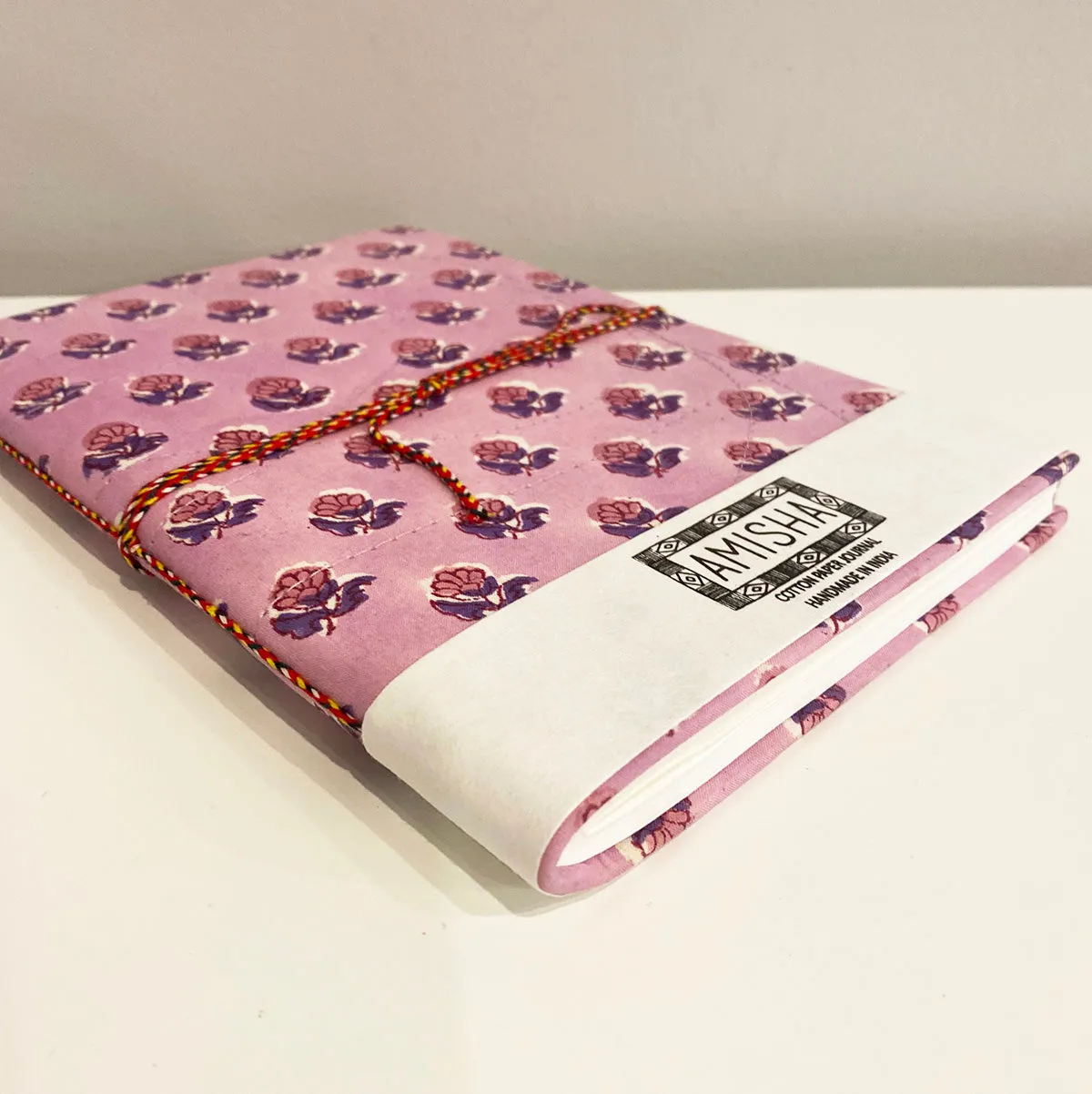 Handmade Paper Grande Journal | Lilac