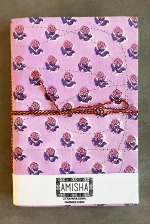 Handmade Paper Grande Journal | Lilac