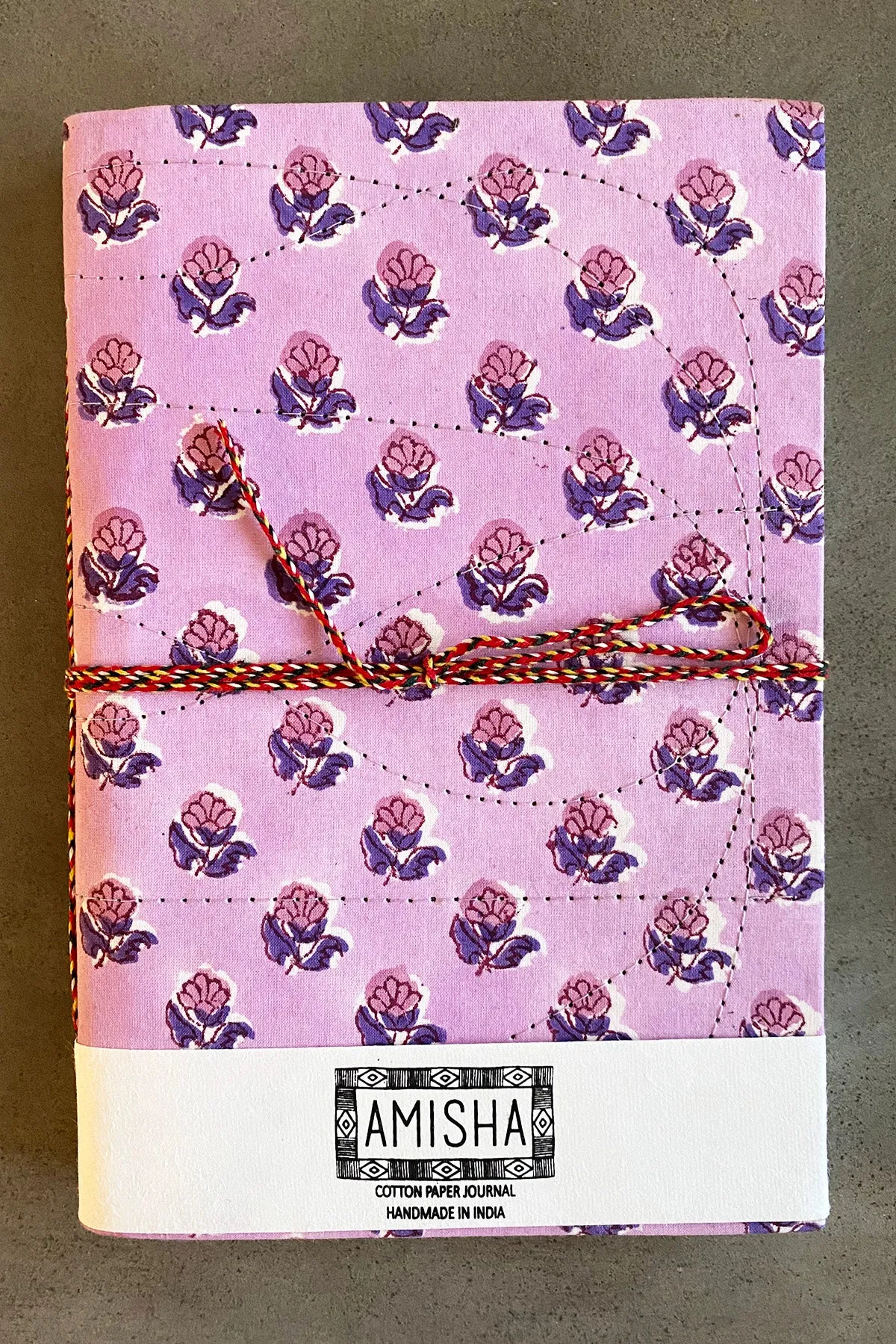 Handmade Paper Grande Journal | Lilac