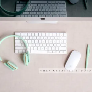 Headphones on Keyboard
