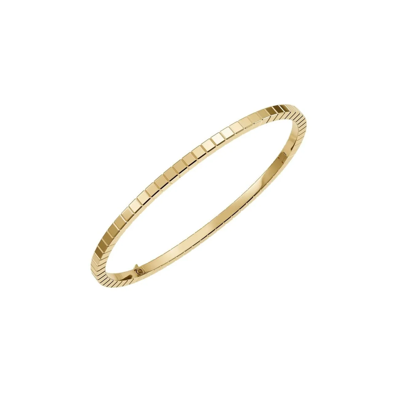 ICE CUBE PURE BANGLE, ETHICAL YELLOW GOLD SMALL
