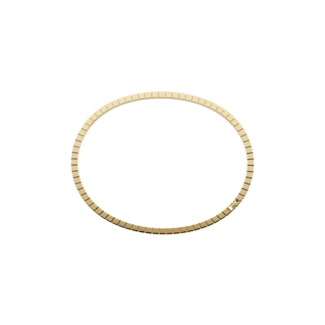 ICE CUBE PURE BANGLE, ETHICAL YELLOW GOLD SMALL