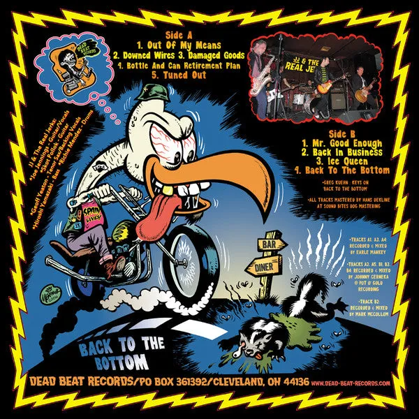 JJ & the Real Jerks – Back to the Bottom – New LP