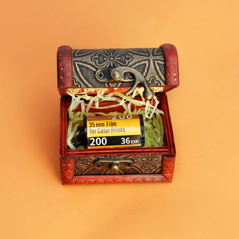 Keychain Creative Memory Time Film Pendant