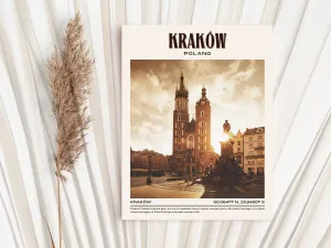 Kraków Vintage Wall Art, Poland