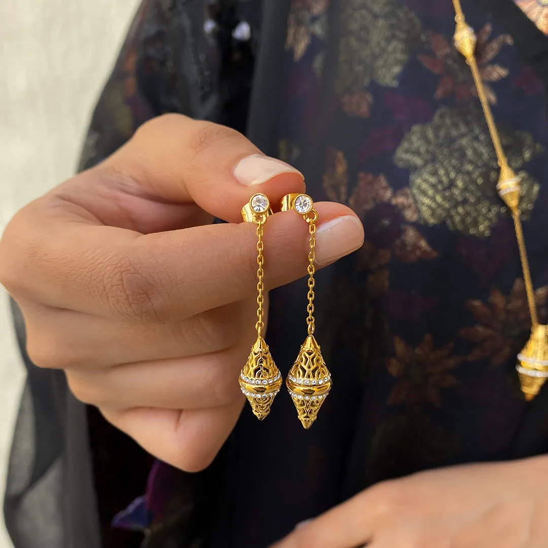 Lantern / Earrings Gold