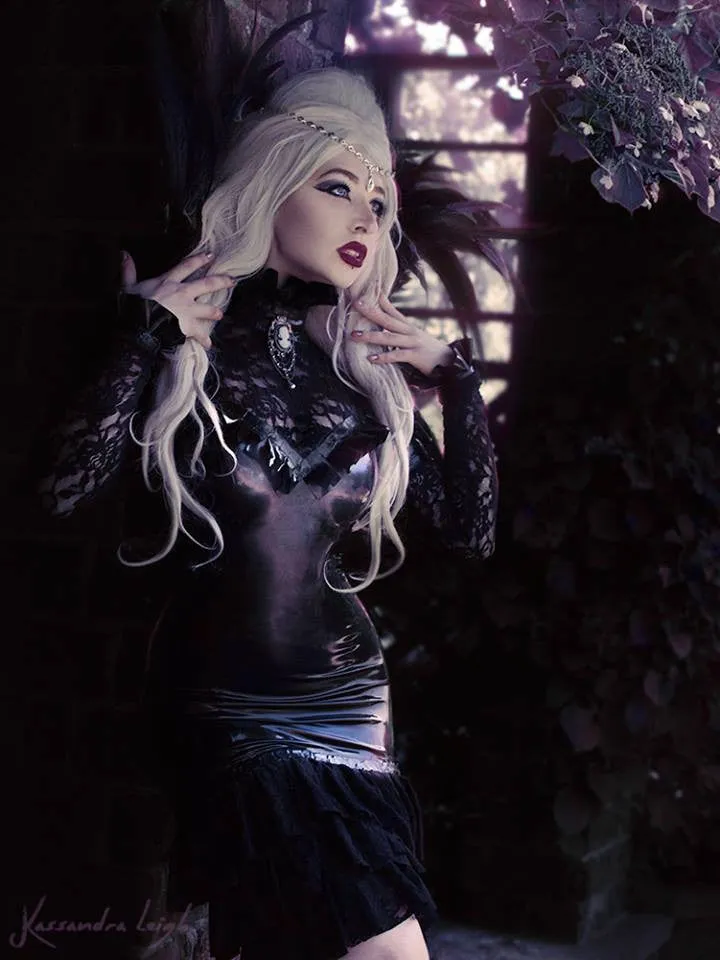 Latex and Lace Victoria Dress