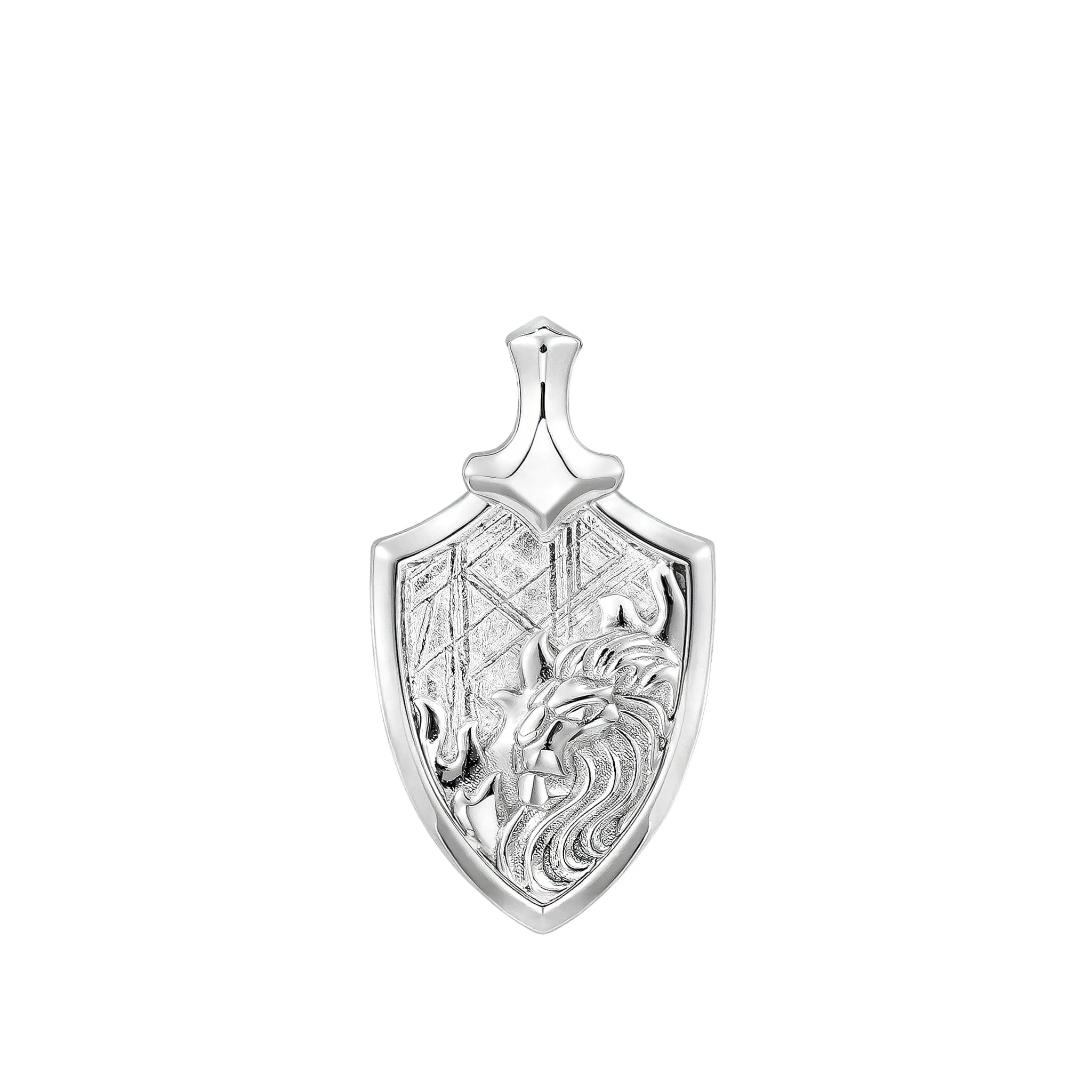Leo Zodiac Meteorite Necklace