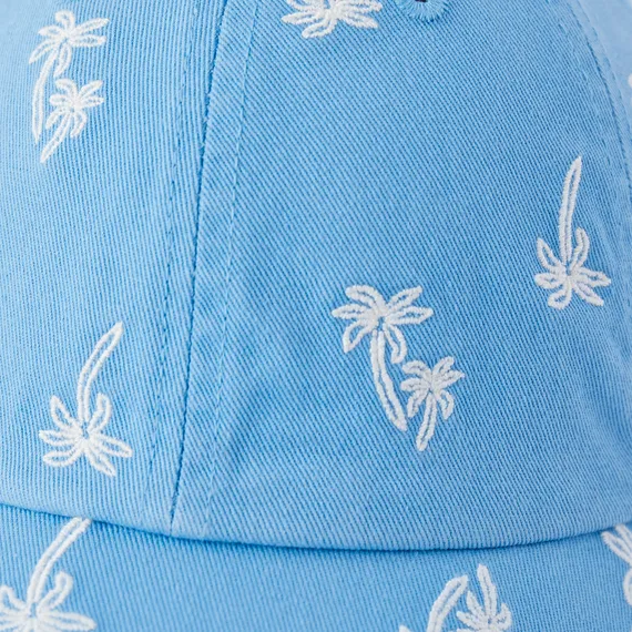 Life is Good Simple Palm Pattern Chill Cap