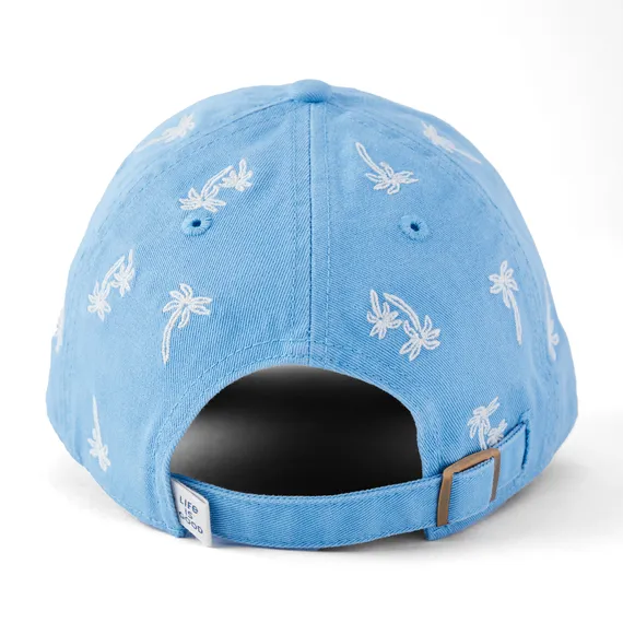 Life is Good Simple Palm Pattern Chill Cap