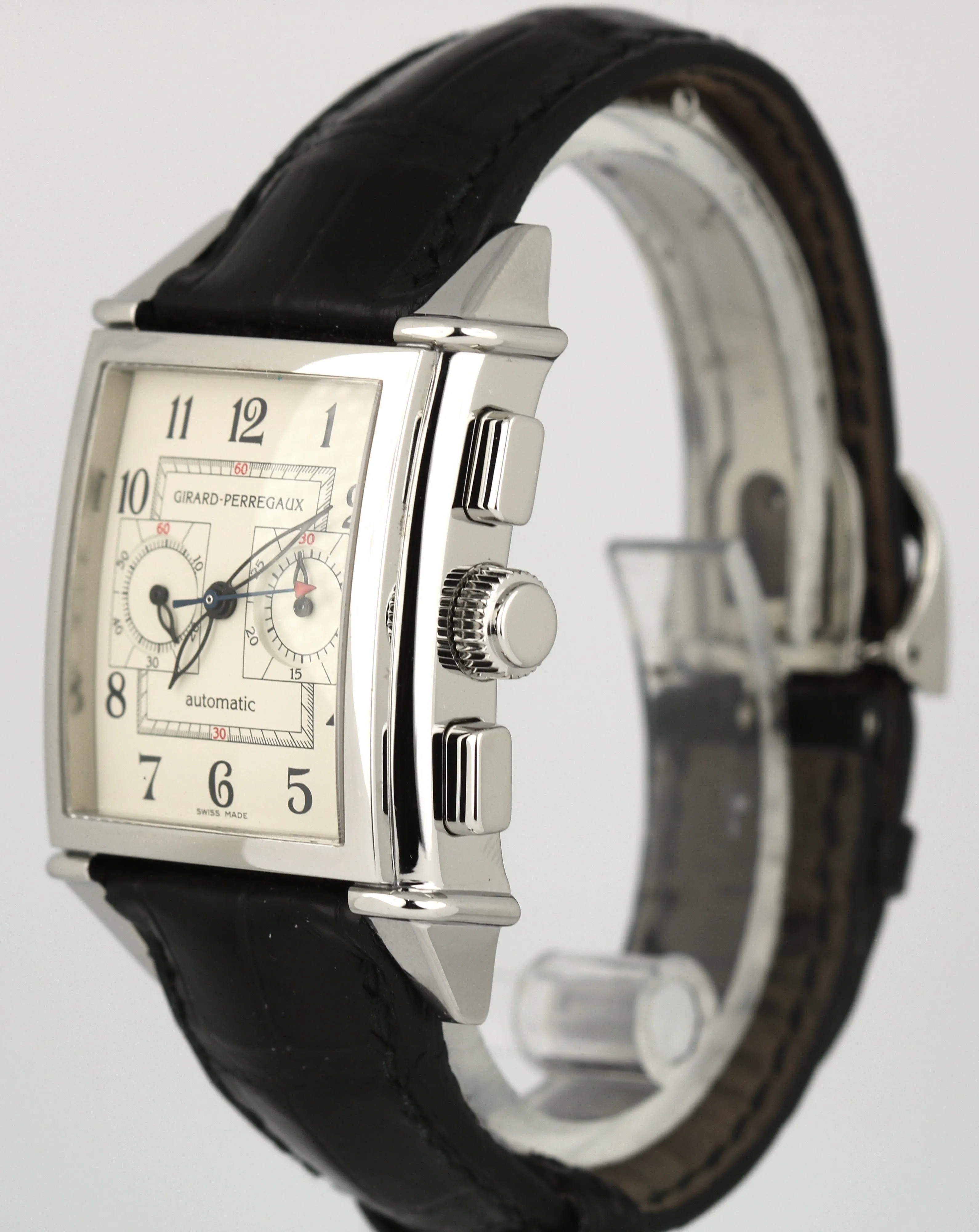 Limited Girard Perregaux Vintage 1945 Automatic Chronograph 30mm x 47mm Watch