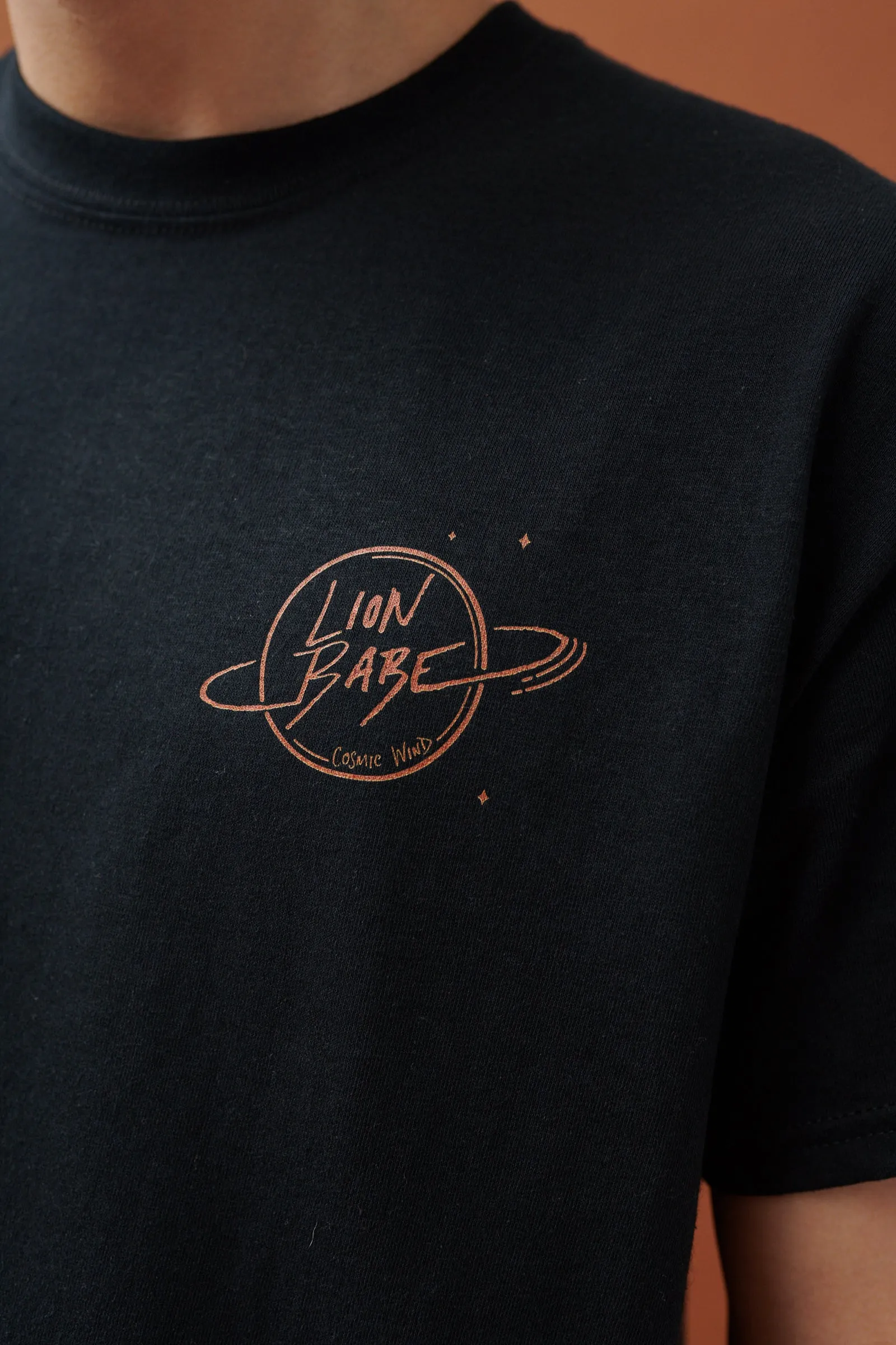 LION BABE Cosmic Wind Logo Tee