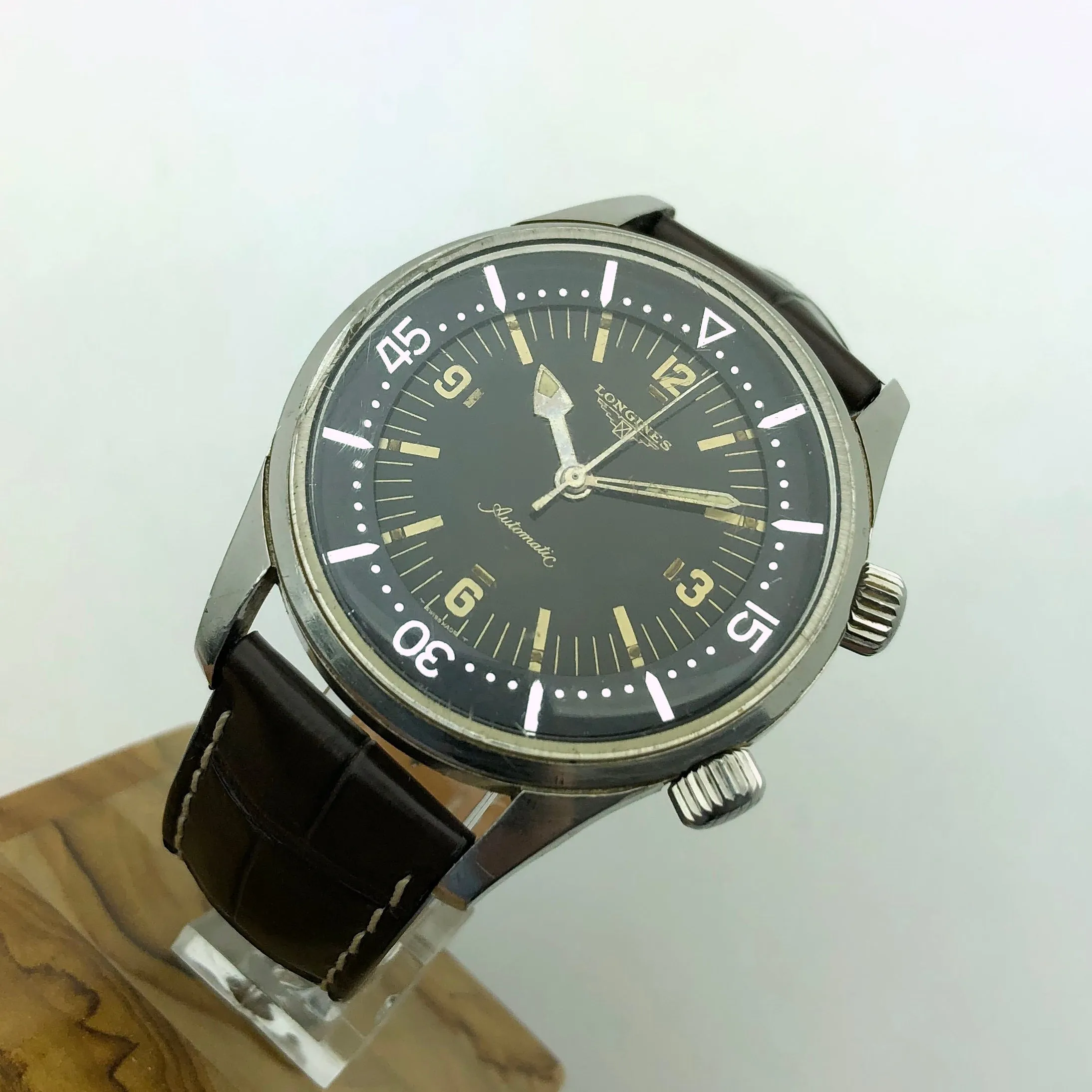 Longines Super Compressor 7150-2 Legend Vintage Diver c. 1964 Steel 42 mm