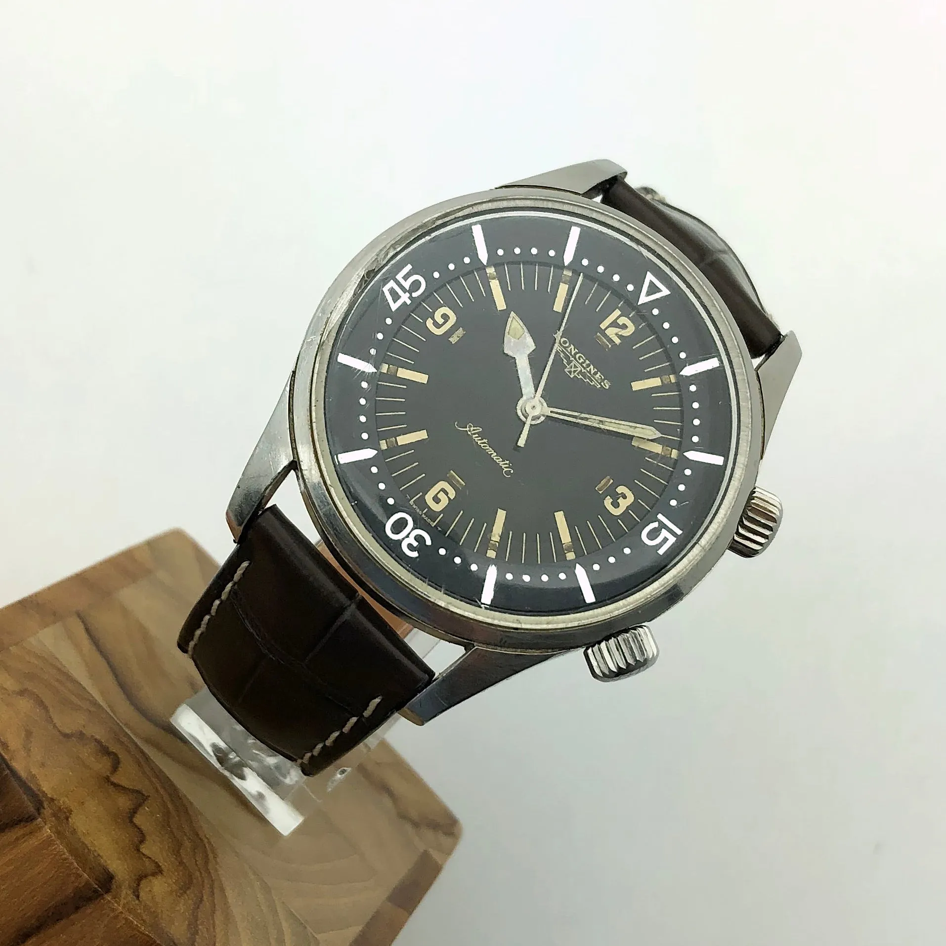 Longines Super Compressor 7150-2 Legend Vintage Diver c. 1964 Steel 42 mm