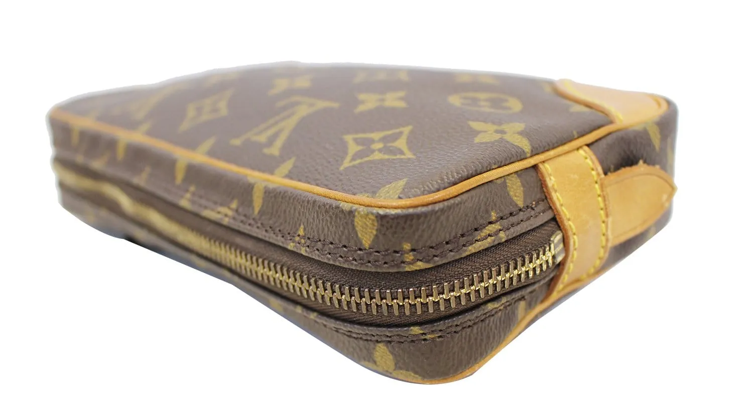 LOUIS VUITTON Monogram Canvas Marly Dragonne PM Clutch Bag