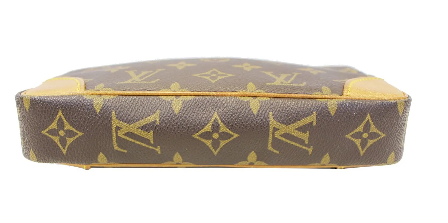 LOUIS VUITTON Monogram Canvas Marly Dragonne PM Clutch Bag