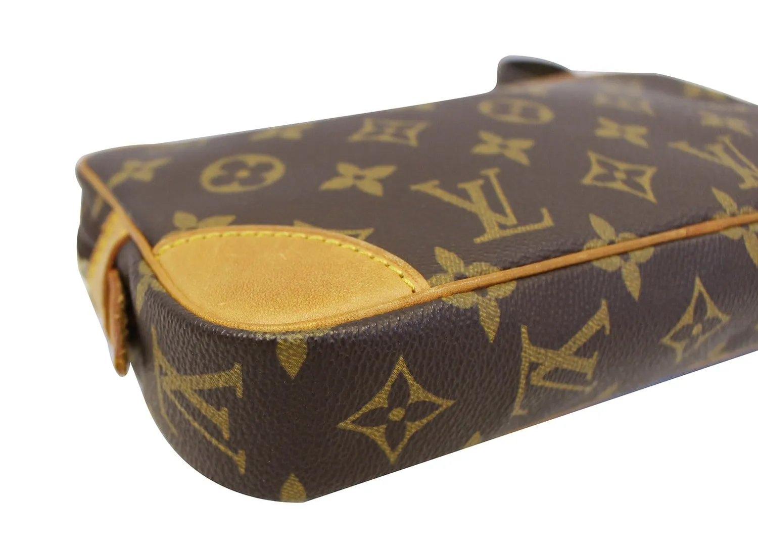 LOUIS VUITTON Monogram Canvas Marly Dragonne PM Clutch Bag