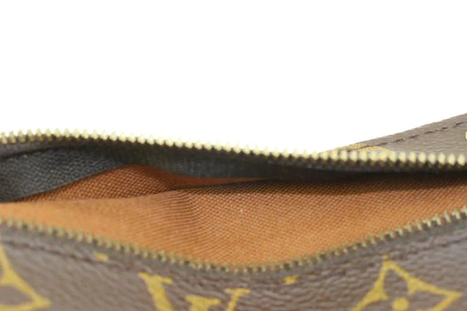 Louis Vuitton Monogram Randonnee Wristlet Pouch Insert Clutch 46LV35