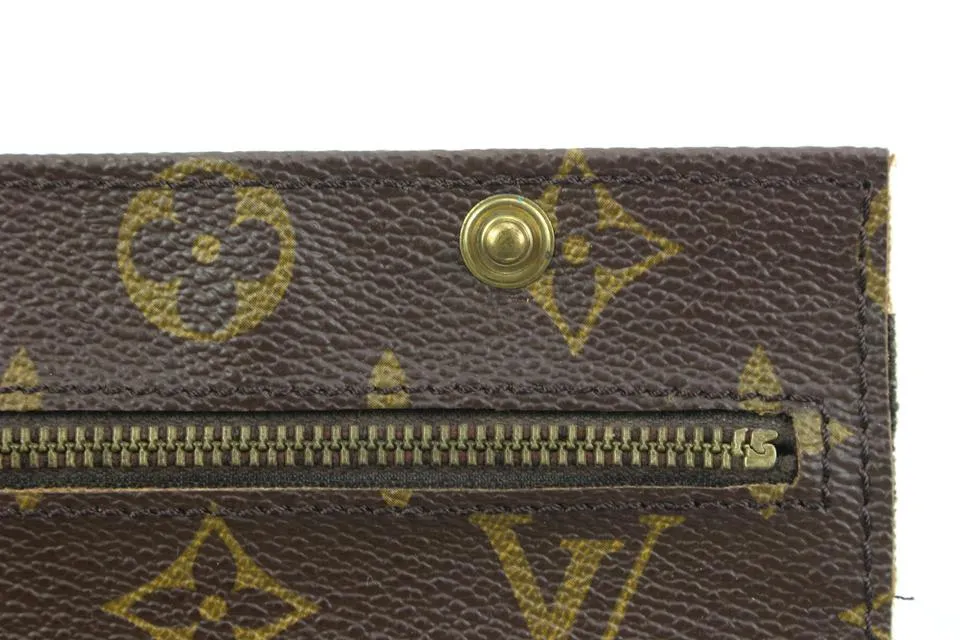 Louis Vuitton Monogram Randonnee Wristlet Pouch Insert Clutch 46LV35