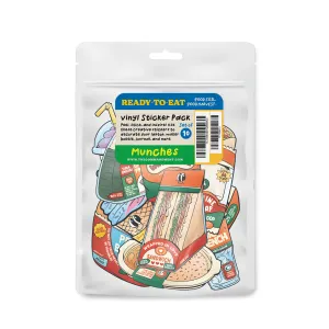 Love Supermarket Munches Vinyl Sticker | Journaling Sticker Pack