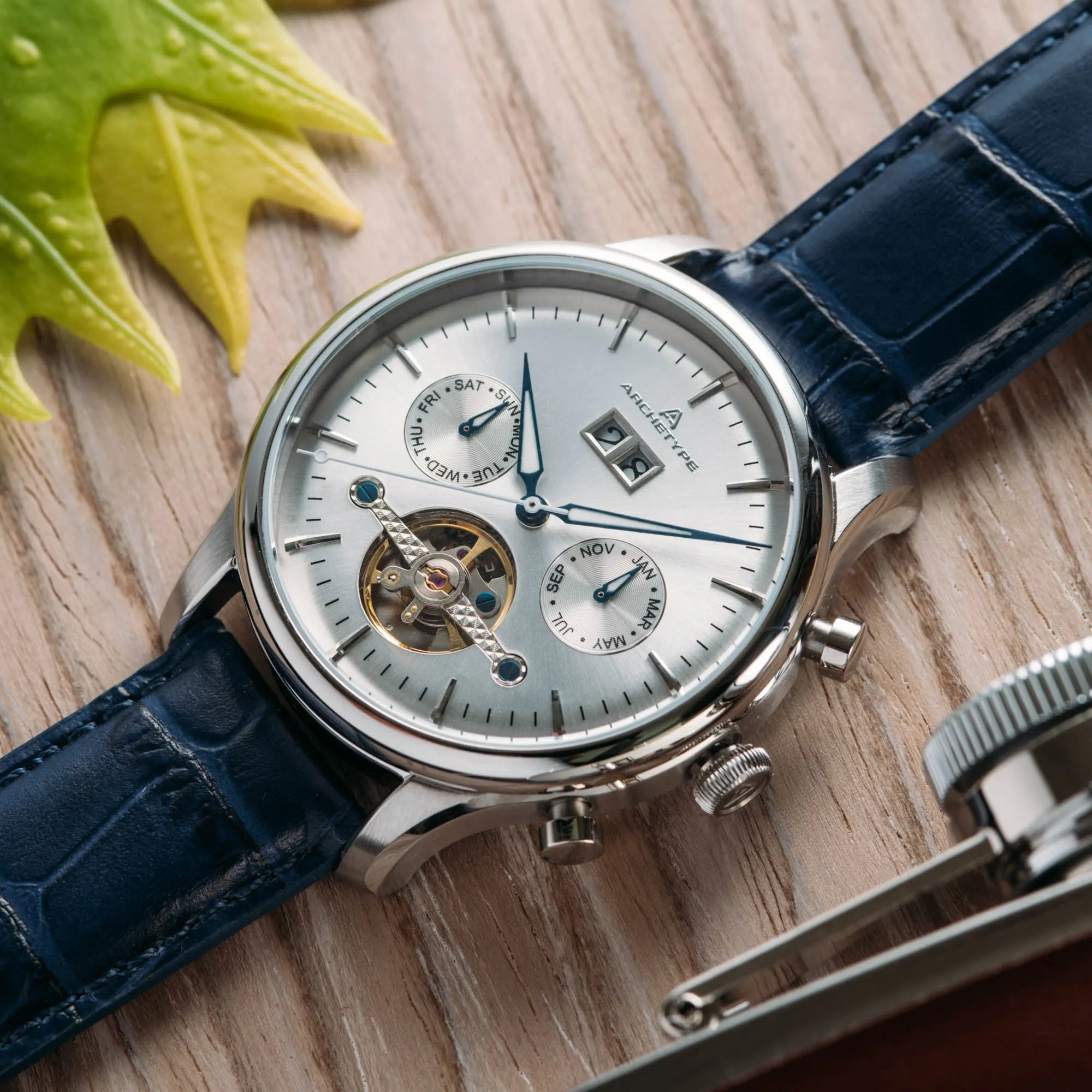 Loyalist Automatic Silver Navy