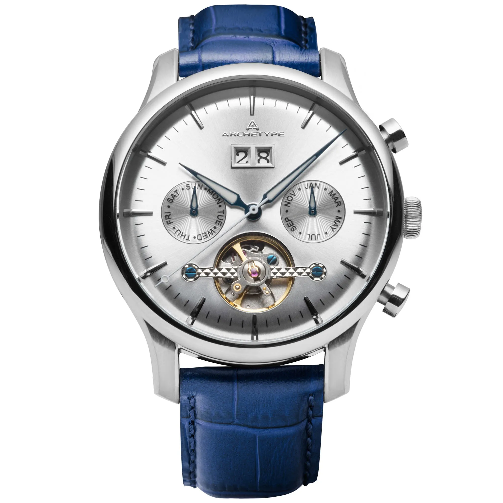 Loyalist Automatic Silver Navy