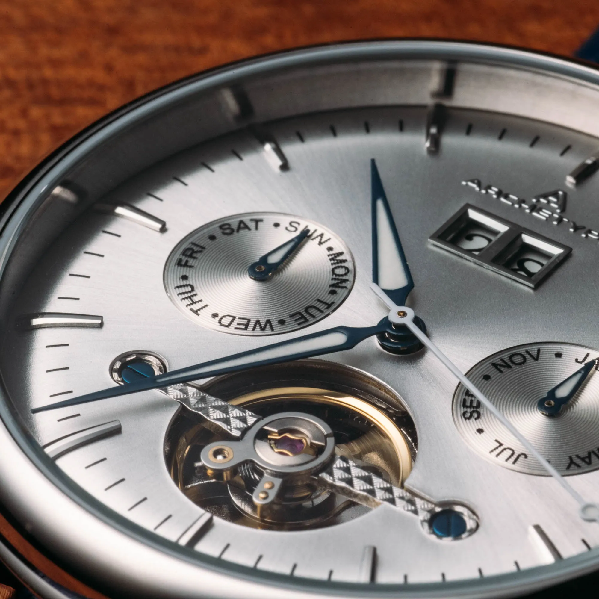 Loyalist Automatic Silver Navy
